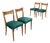 Vintage Italian Dining Chairs, 1950s, Set of 4 For Sale