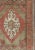 Vintage Mid-Century Turkish Oushak Rug With Olive Green and Soft Red 3′7″ × 6′1″ For Sale - Image 4 of 7
