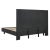 Black & Tweed King Bed Frame For Sale - Image 4 of 5