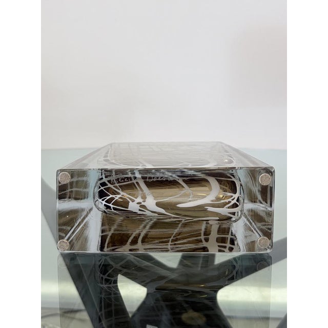 Murano Glass Vase by Roberto Beltrami, 1990s For Sale - Image 10 of 11