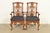 An outstanding pair of Chippendale or Georgian style armchairs or dining captain chairs By Henredon USA, Circa 1980s...