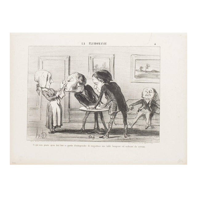 Honoré Daumier - This Proves (\.) - Original Lithograph - 1853 For Sale