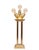 Very nice pair column Table lamps , Very good quality lamps . Two tone Brass .4 columns each . Comes with there original...