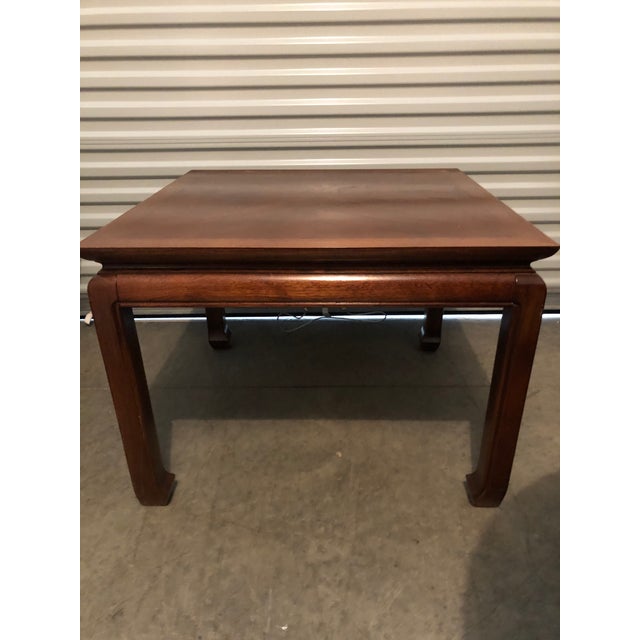 Ming Thomasville Mystique Solid Wood Coffee Table Chairish