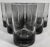Glass Smoky Gray Shot Glasses- Set of Seven For Sale - Image 7 of 8