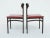 1960s Mahogany Bentwood Chairs Attributed to Gianfranco Frattini for Dassi, Set of 6 For Sale - Image 5 of 12