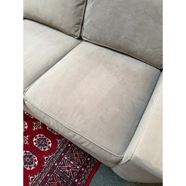 Jonathan Louis Radley Sofa, Cinder Gray For Sale In San Francisco - Image 6 of 12