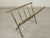 Gold Brass and Bamboo Magazine Rack, 1970s For Sale - Image 8 of 14