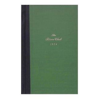 "The River Club Year Book" 1974 For Sale