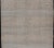 Textile Mid 20th Century Striped Hand Woven Turkish Flat-Weave Kilim in Muted Colors and Tribal Motifs For Sale - Image 7 of 10
