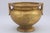 Antique Italian Gold Leaf Gilt Terra Cotta Cachepot For Sale - Image 9 of 9
