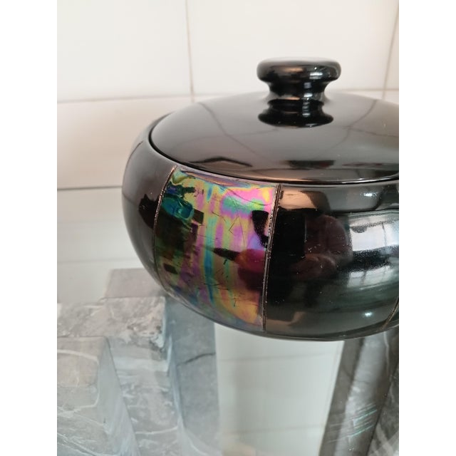Studio Quattro Ceramic Treat Jar, 1980s For Sale - Image 3 of 6