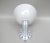 German Wall Lamp in Porcelain and White Cased Glass, 1890s For Sale - Image 4 of 18