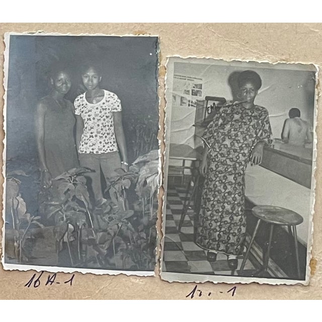 Acquire a rare and authentic piece of 20th-century African history. This "chemise" (portfolio) by the legendary Malick...