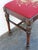 Early 1900s Tapestry Carved Vanity Stool Bench Ottoman 6307 For Sale - Image 10 of 11