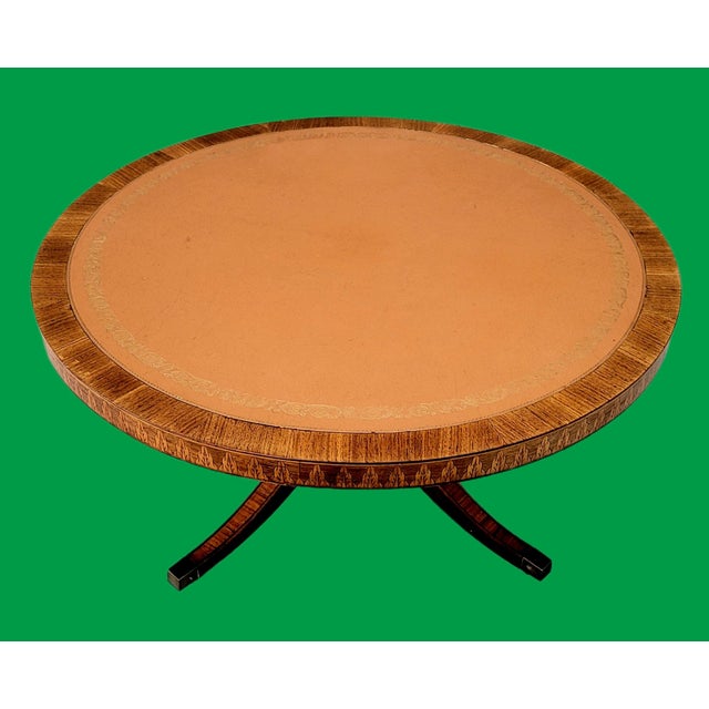 Mid 20th Century Vintage Wm. A. Berkey of John Leather Top