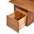Wood Paul McCobb for Calvin Mid Century Mahogany and Brass Desk For Sale - Image 7 of 10
