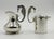 1950s Los Castillo Taxco Seahorse Silver Plate Creamer & Sugar Set For Sale - Image 10 of 18