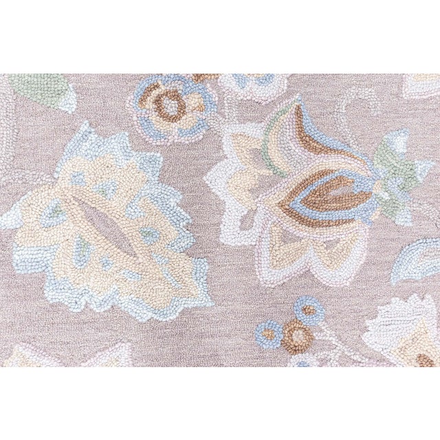 Textile Hand-Tufted Modern Traditional Inspired Rug by Doris Leslie Blau For Sale - Image 7 of 9