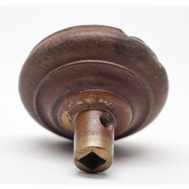 Ornamental Wooden Door Knob For Sale - Image 4 of 4
