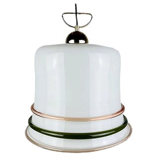 Vintage Italian Murano Glass Ceiling Lamp, 1970s For Sale