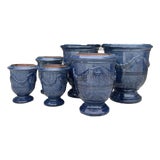 French Anduze Pots by Le Madeleine Clearance Sale For Sale