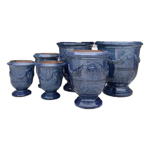 French Anduze Pots by Le Madeleine Clearance Sale For Sale