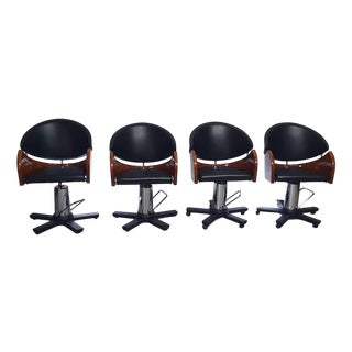 Italian Postmodern Chairs, 1980s, Set of 4 For Sale