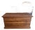 1990s Handmade Black Walnut Blanket Chest For Sale