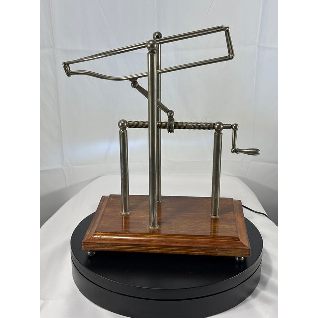Vintage Mechanical Wine Presentation & Pouring Stand For Sale - Image 16 of 17