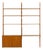 Danish Teak Wall Unit in the style of Cadovius, Sorensen, 1960s For Sale