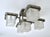 Ceiling Lamp with Cubist Glass Shades, 1930s For Sale - Image 6 of 8