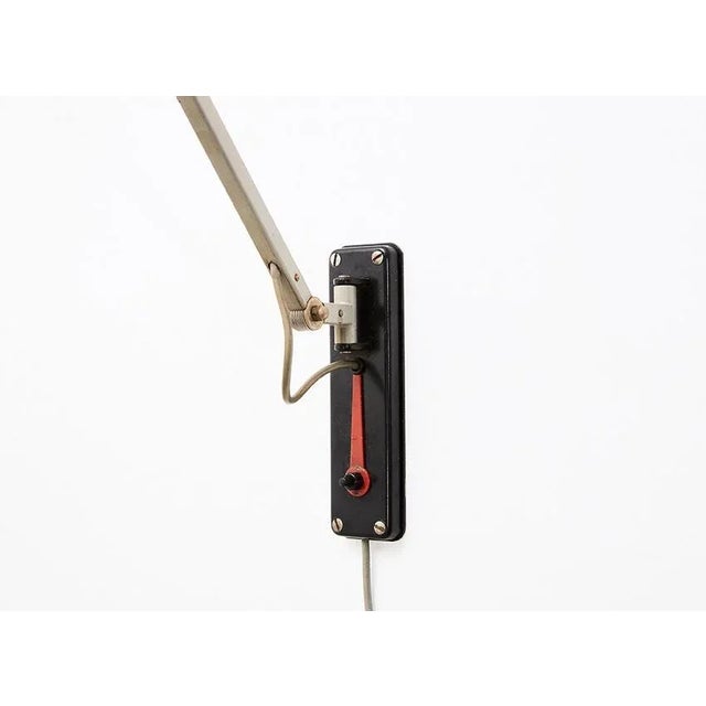 Model 4050 Panama Wall Lamp by Wim Rietveld for Gispen, 1955 For Sale - Image 9 of 10