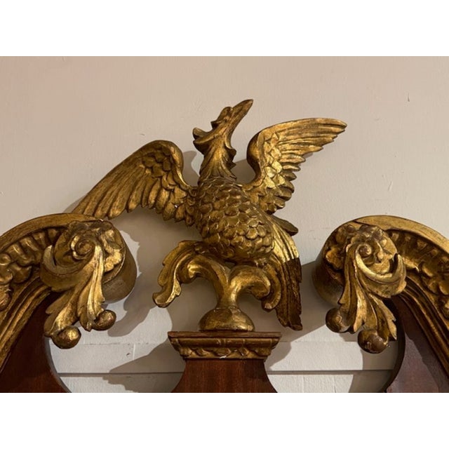 19th Century English Carved and Giltwood Mirror For Sale - Image 4 of 6