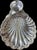 Victorian Vintage Mid Century w.m Rogers Silverplate Scallop Clam Shell Tray With Serving Dish For Sale - Image 3 of 9
