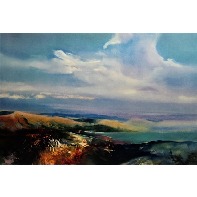 John Maxon, Dust Time, large lithograph, 1993 For Sale In San Francisco - Image 6 of 6