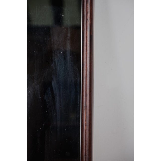 1980s Large Danish Model 206 Mirror in Glass & Rosewood by Aksel Kjersgaard, 1980s For Sale - Image 5 of 12