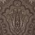 Schumacher Amara Paisley Fabric In Mocha For Sale