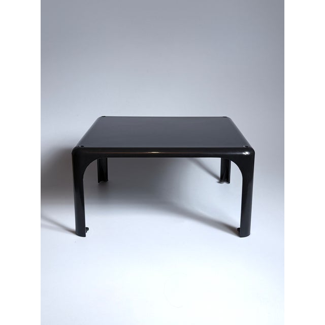 Black Demetrio 45 Stacking Table by Vico Magistretti for Artemide, 1960s For Sale - Image 3 of 8