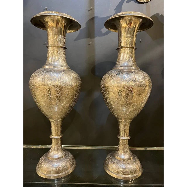 French Country 1940's French Silver Plated Table Lamps - a Pair For Sale - Image 3 of 4