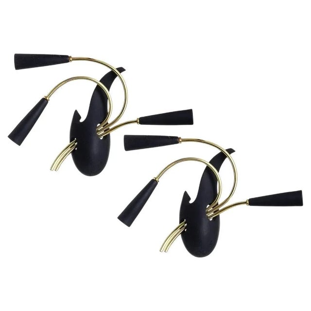 1950s 20th Century Italians Wall Lamps, 1950s, Set of 2 For Sale - Image 5 of 5