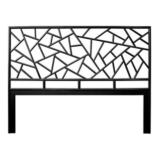 Tiffany Headboard King - Black For Sale