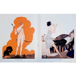 Albert Chazelle, 1922 "Une Belle Chasse... ...Sur Le Canape" Le Sourire Print For Sale