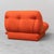 Orange Fabric Armchairs, 1970s, Set of 2 For Sale - Image 6 of 12