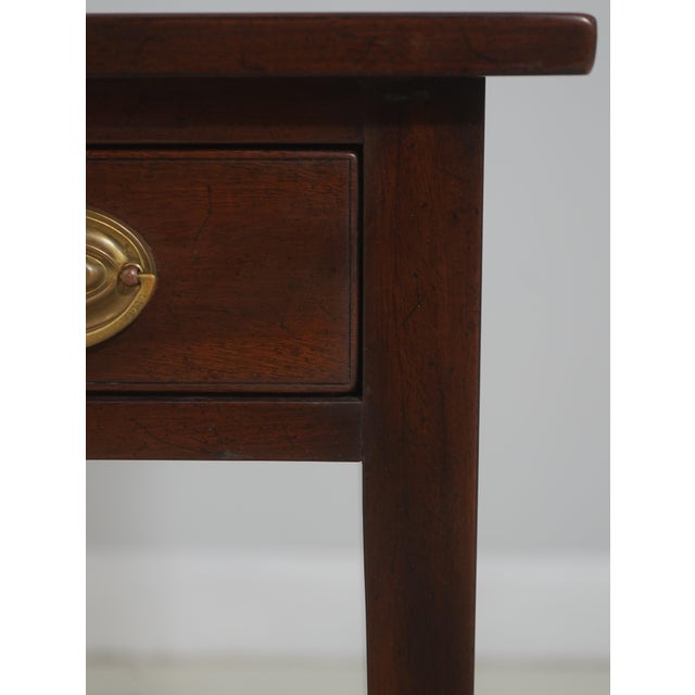Kittinger Colonial Williamsburg Wa-1029 Mahogany 1 Drawer Table For Sale In Philadelphia - Image 6 of 18