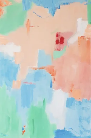 "Navigate Through" Original Abstract Oil Painting by Christine Frisbee- Navigate Through