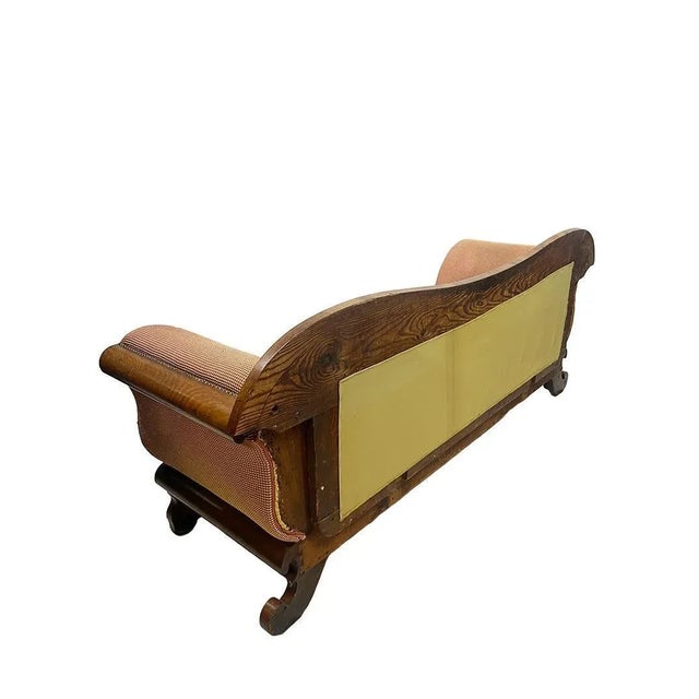 19th Century Dutch Walnut Sofa, 1860s For Sale - Image 6 of 7