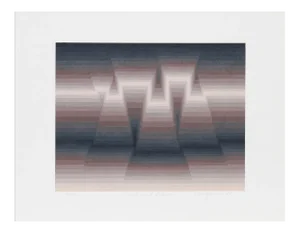"Dusk and Dawn", 1984, Silkscreen by Roy Ahlgren