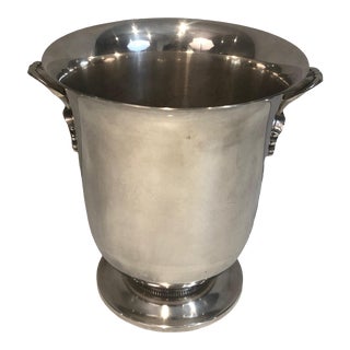 Silver Plated Champagne Bucket. French. Circa 1930 For Sale