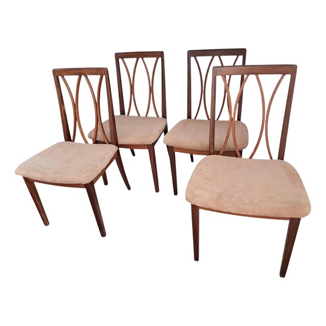 Vintage Dining Chairs in Teak from G-Plan, 1960s, Set of 4 For Sale